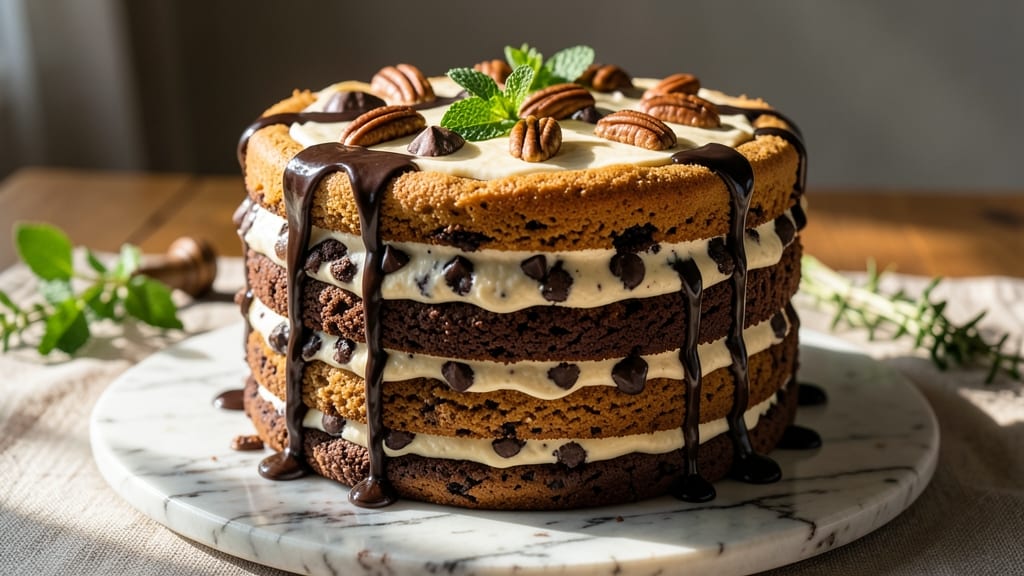 Best Cookie Cake Recipe Ever: Triple-Layered Magic With Vanilla Bean Streaks